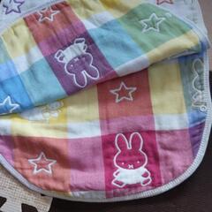 ガーゼ　スリーパー　うさぎ柄の画像