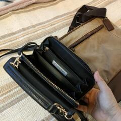 本物COACHとお財布ショルダーバックセットの画像