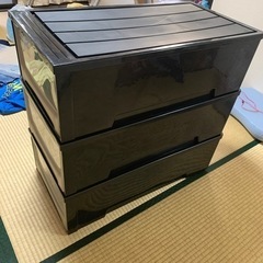 衣装ケース3個の画像