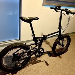 HUMMER 折りたたみファットバイク　6段変速搭載　FDB206FAT-BIKEの画像