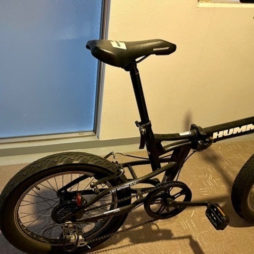 HUMMER 折りたたみファットバイク　6段変速搭載　FDB206FAT-BIKE