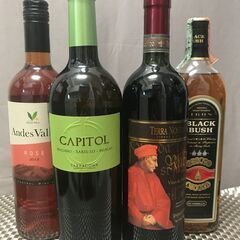 ワイン３本＆ウイスキー