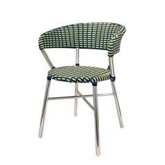 DULTON ALUMINUM ROUNDISH CHAIR
