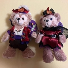 ディズニーぬいぐるみ　ダッフィーシェリーメイセット