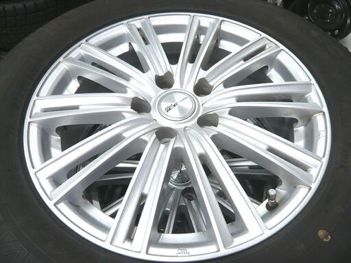 アルミ付き スタッドレスタイヤ 4本セット ICENAVI SUV 225/65R17 2020年製 JOKER ICE 5H 114.3 IN40 中古 タイヤ 苫小牧西店