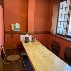 ふぐ料理専門店でのホールスタッフ