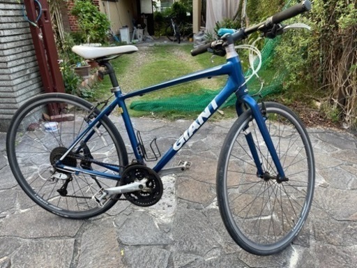 お話し中　ジャイアント自転車