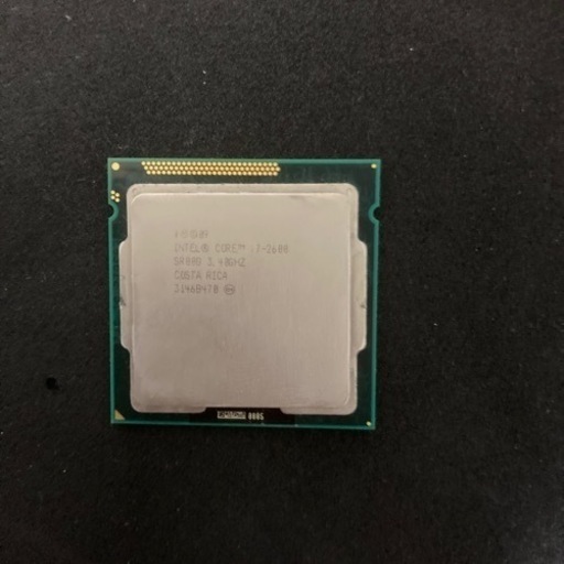 PCパーツ CPU Intel Core i7-2600 SR00B 3.4 GHz