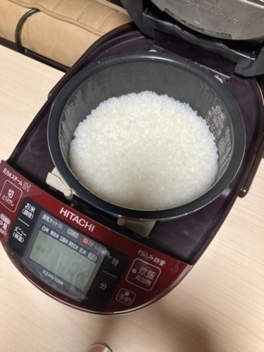 HITACHI 圧力スチースチームIH 打込み鉄釜炊飯器