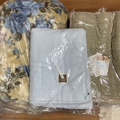 西川毛布、軽量毛布、今治タオルケットの3点セット