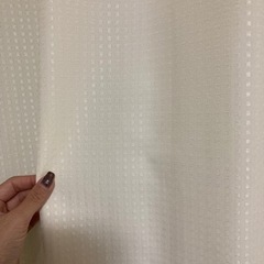 【値下げ】ニトリ  カーテン レース 4枚セット アイボリーの画像
