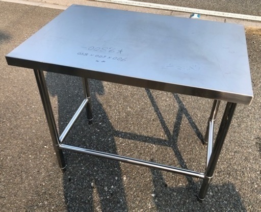 ⭐︎中古品　作業台　900×600×850mm   厨房用品⭐︎