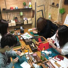 はじめてのレザークラフト２時間3000円の画像