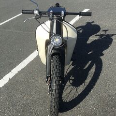 カブ カスタム 50cc 3速 - つや消しシンプル ＠福岡の画像