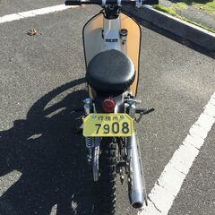 カブ カスタム 50cc 3速 - つや消しシンプル ＠福岡の画像