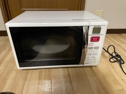 シャープ製電子レンジ　白色　2013年製