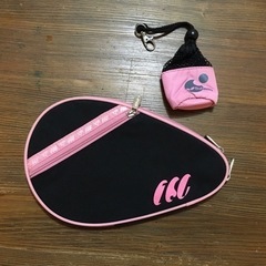 卓球ラケットケース&ボール入れ