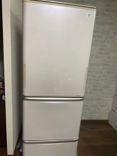 シャープ冷蔵庫　350L どっちもドア