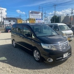 日産セレナ　純正エアロ　HKS車高調　車検残有りの画像