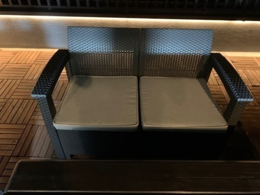 美品　外用　ソファーセット