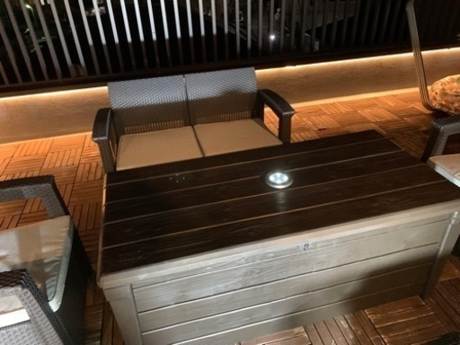 美品　外用　ソファーセット
