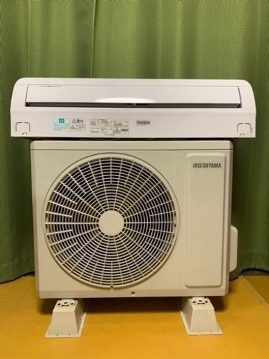 ⭕️高年式、美品‼️6畳用‼️2021年❗️取付込❗️IRIS OHYAMAエアコン