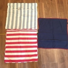 フランフランのクッションカバー 計3点の画像