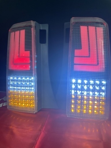 NCP30 bB 純正アクリル加工　フルLEDテール　