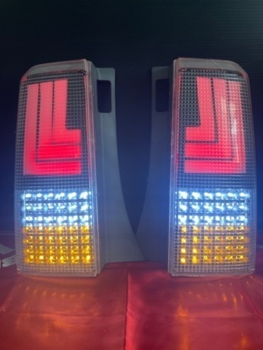 NCP30 bB 純正アクリル加工　フルLEDテール