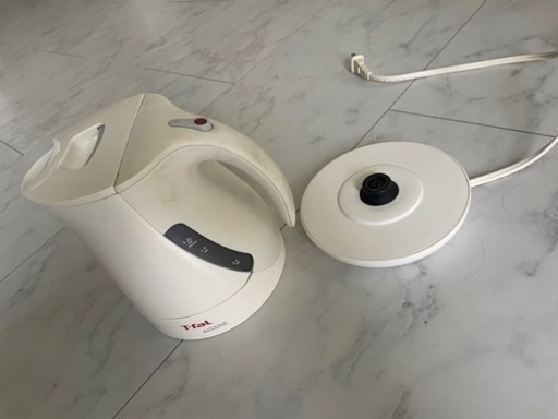 実働品　T-falジャスティン　1.2L電気ケトル　ティファール電気ヤカン