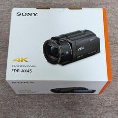 【展示品】SONY4Kビデオカメラ　FDR-AX45(一年保証あり)　使用感なし