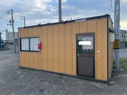 大幅値下げ！札幌市☆カナモト/KANAMOTO/KKハウス/RS40/プレハブ/スーパーハウス/幅5400×奥行2300×高さ2600mm/窓2つ付♪