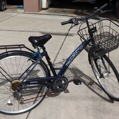 27型 自転車　ネイビー