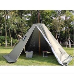 ワンポールテント アウトドアの画像