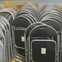 折り畳み椅子　パイプ椅子　お買い得　中古の画像