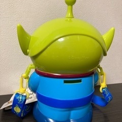 未使用品　リトルグリーンメン　貯金箱　ポップコーンバケツの画像