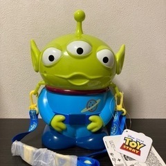 未使用品　リトルグリーンメン　貯金箱　ポップコーンバケツ