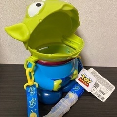 未使用品　リトルグリーンメン　貯金箱　ポップコーンバケツの画像