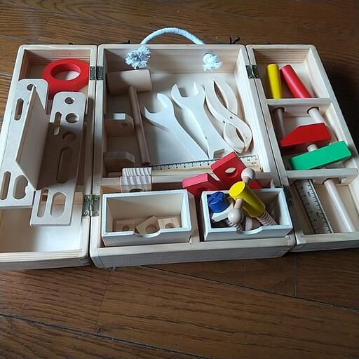 木のおもちゃ 大工セット