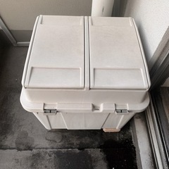 屋外用 2分別ゴミ箱
