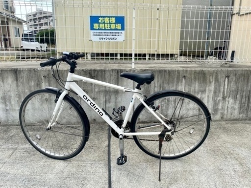 ブリジストン ordina 27インチ クロスバイク 中古 自転車 学生 通学 通勤
