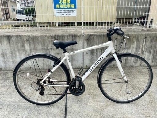 ブリジストン ordina 27インチ クロスバイク 中古 自転車 学生 通学 通勤