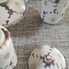 蓋付きの御飯茶碗と蓋付きの湯飲み茶碗 ２個組の画像