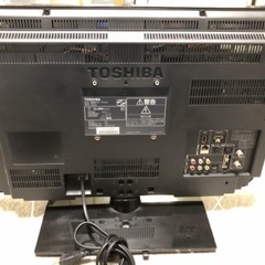22型TV 東芝　レグザの画像