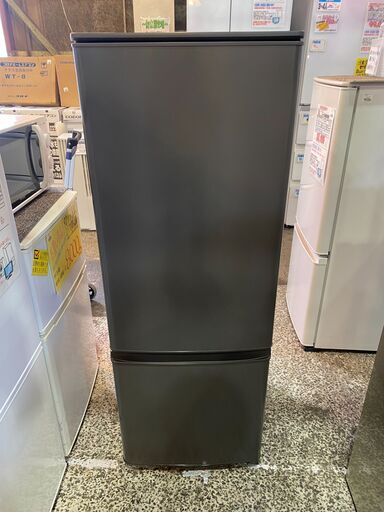 【愛品館市原店】三菱 2020年製 168L 2ドア冷蔵庫 MR-P17F-H【愛市IR014703-104】