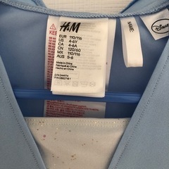 H&M  ディズニー　ドレス　エルサ の画像