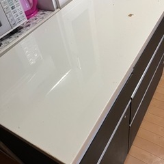 購入者決定！　カウンターキッチン　食器棚の画像