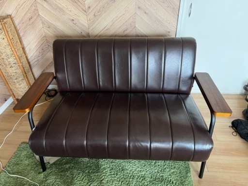 ヴィンテージソファ　ニトリ