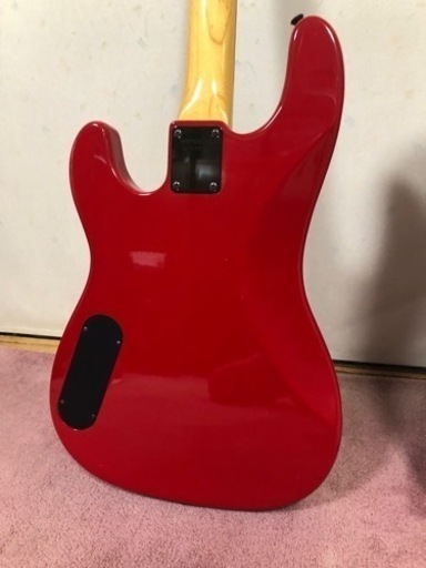 ●FERNANDES フェルナンデス ●エレキベース LIMITED EDITION 4弦有り　赤系　弦楽器
