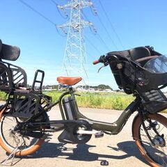 ★試乗可能★　ヤマハ　パスキス　タイヤ新品　20インチ　前後子供乗せ